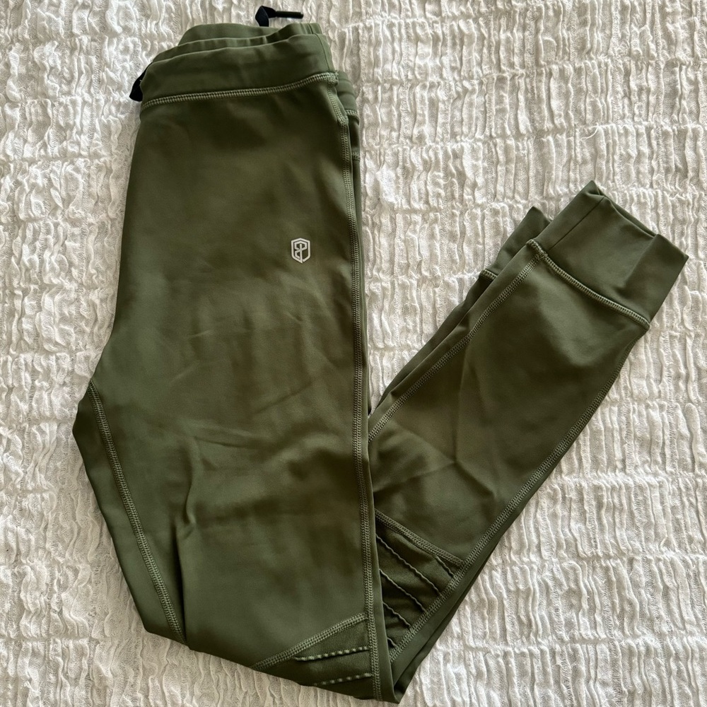 Women’s Olive Green Active Leggings